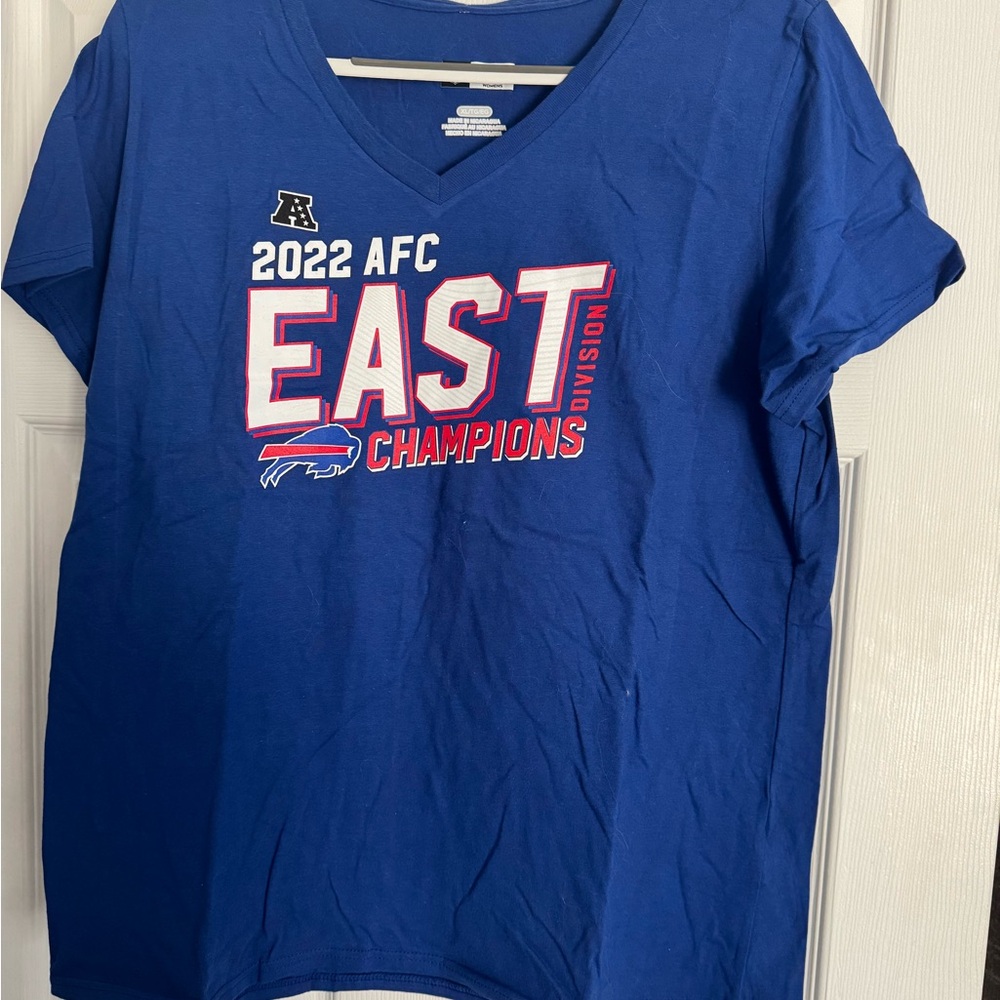 Buffalo Bills 2022 AFC East Playoff Champions T-shirt